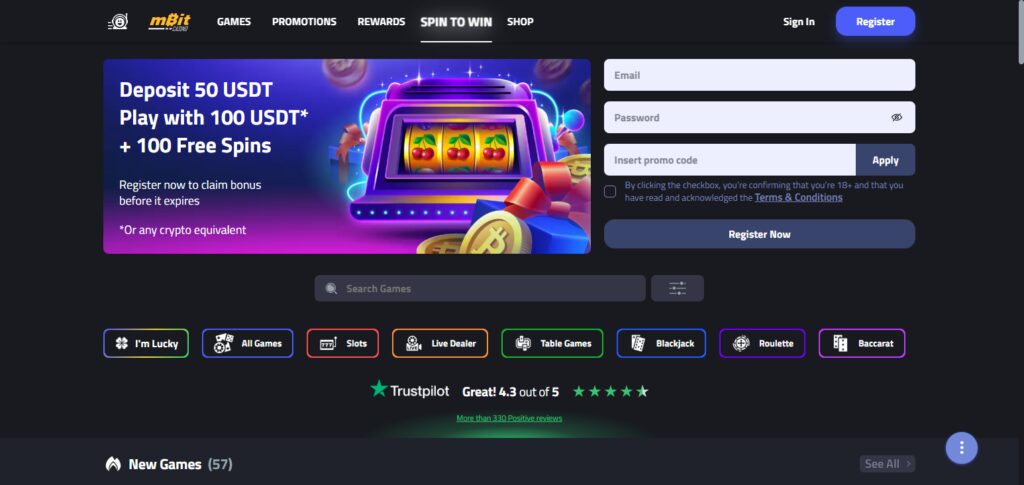 mBit Casino