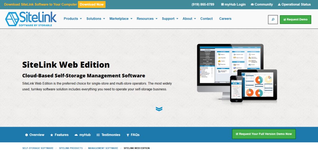 SiteLink Web Edition