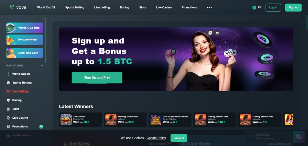  Vave Casino