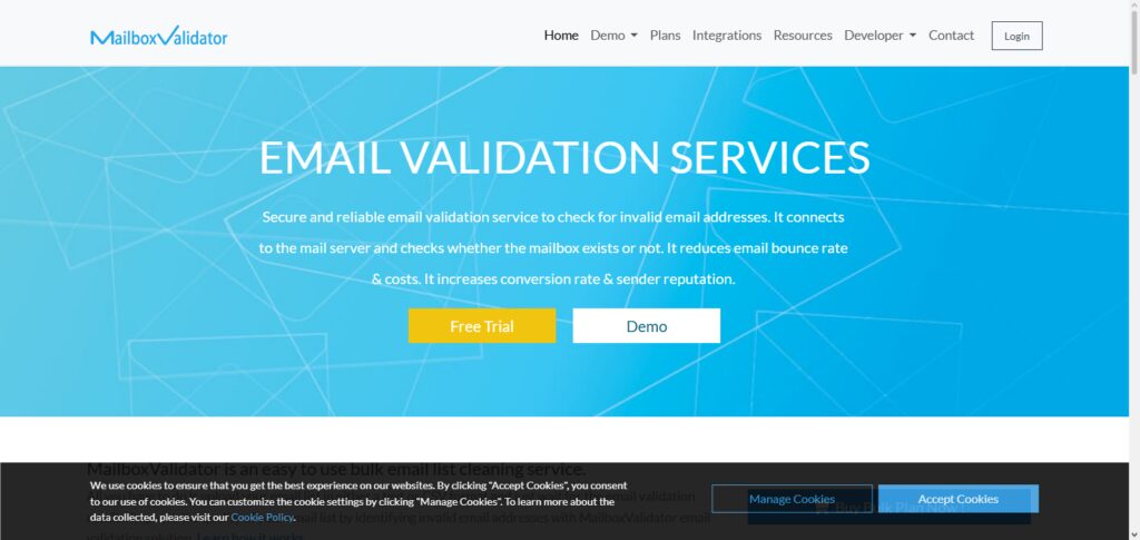 MailboxValidator API