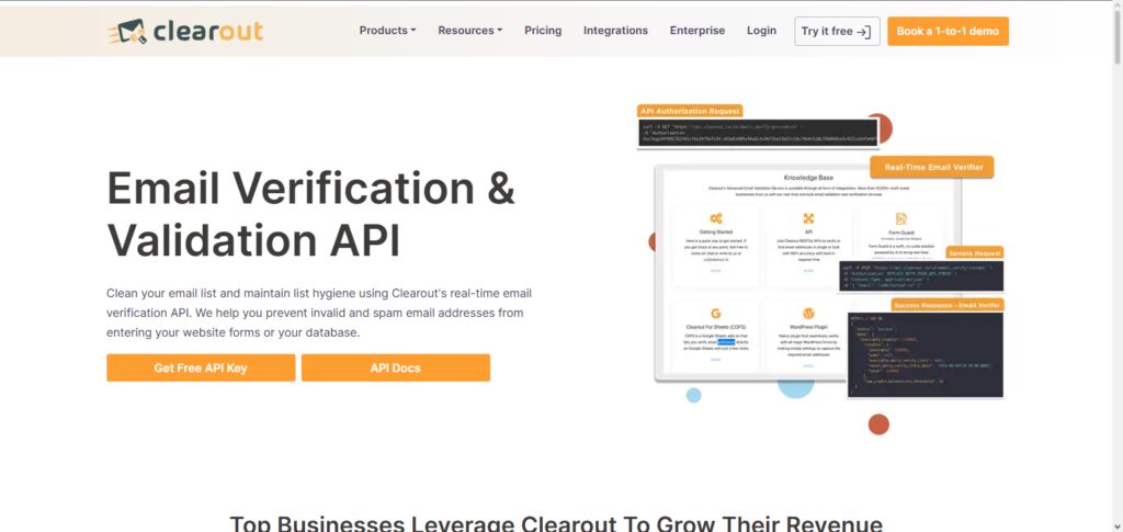 Clearout API