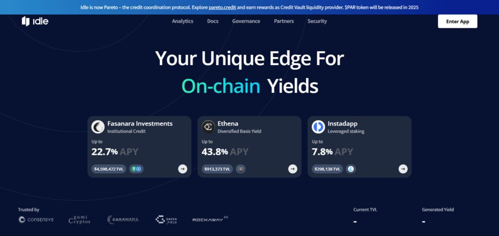 Idle Finance