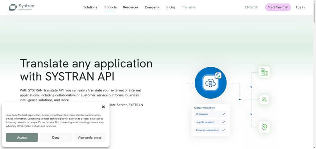  SYSTRAN Translate API