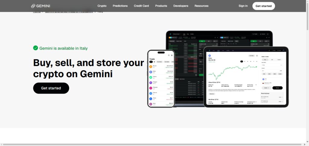 Gemini Italy