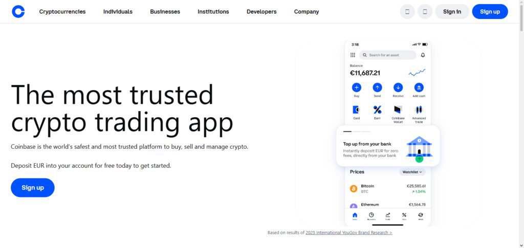 Coinbase Italy