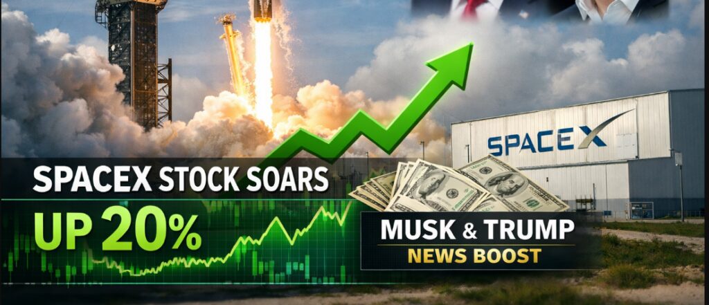 SpaceX Stock Price Eyes 20% Jump as Trump Reveals Musk Donation Plan