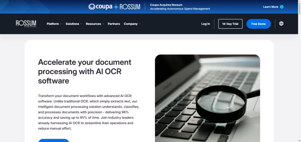 Rossum OCR API