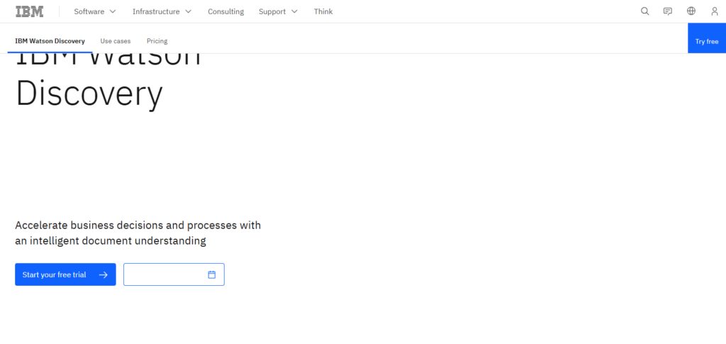  IBM Watson Discovery OCR API
