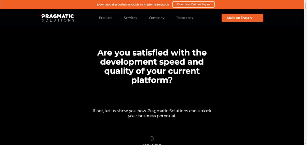 Pragmatic Solutions
