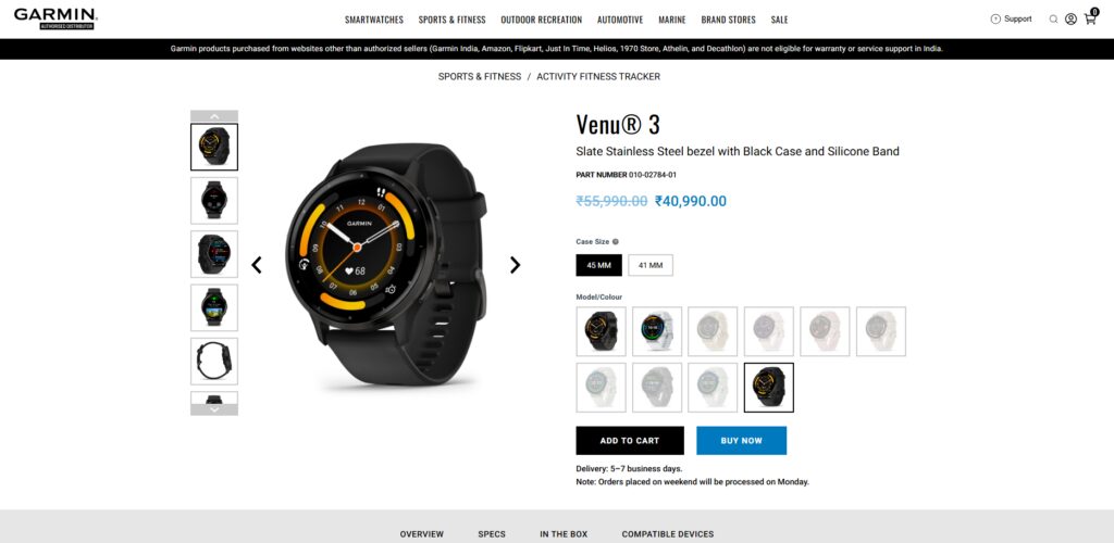 Garmin Venu 3