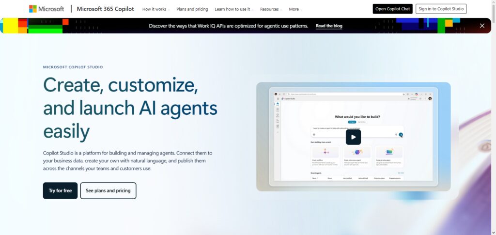 Microsoft Copilot Studio Agent