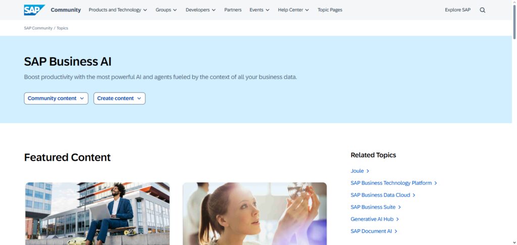 . SAP Business AI