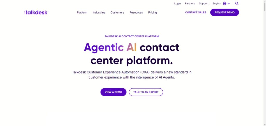 Talkdesk AI Agent