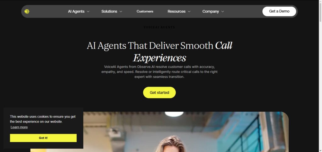 Observe.AI Voice Agent