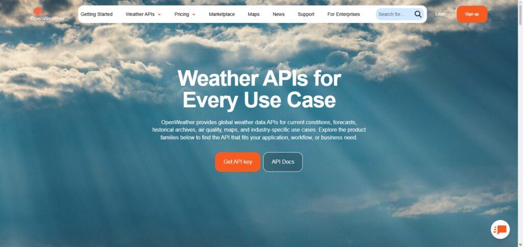 OpenWeatherMap API