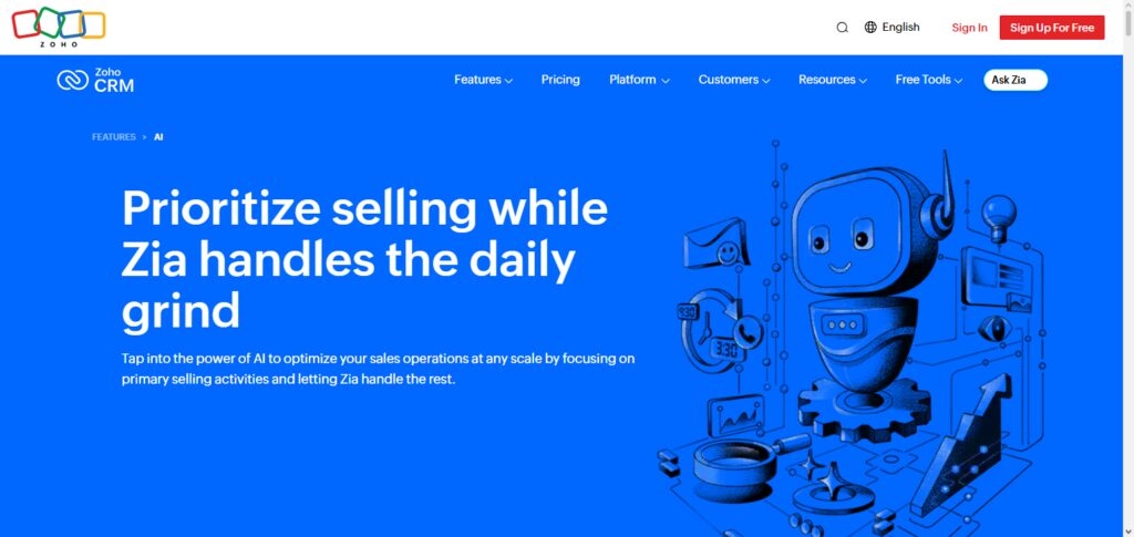 Zoho CRM AI