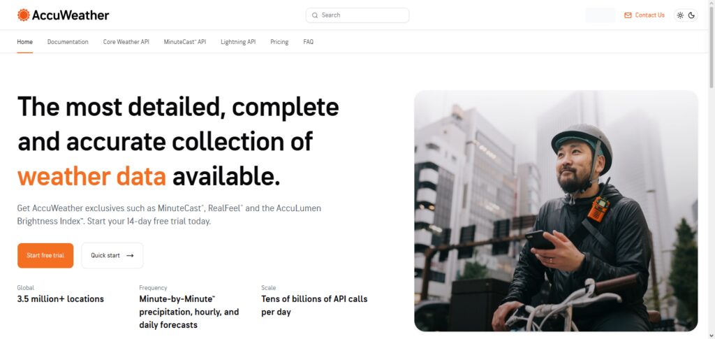 AccuWeather API