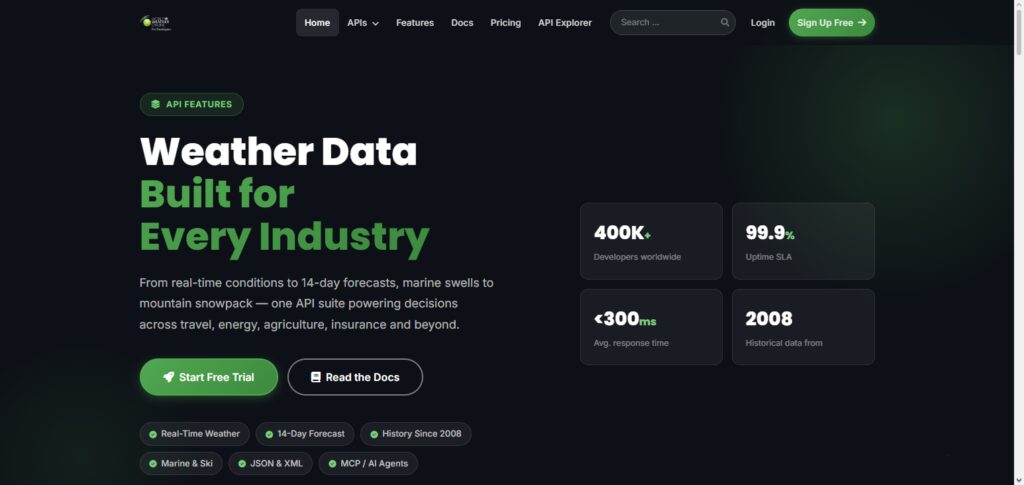 World Weather Online API