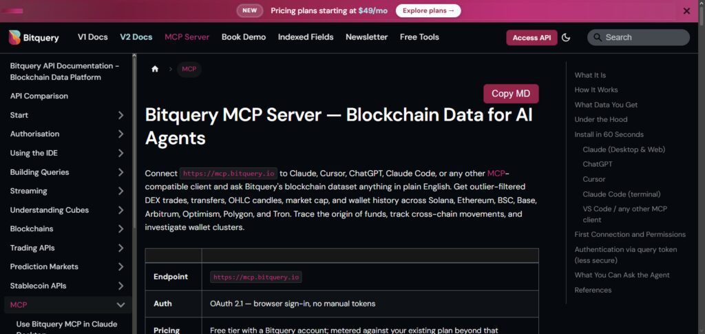Bitquery MCP