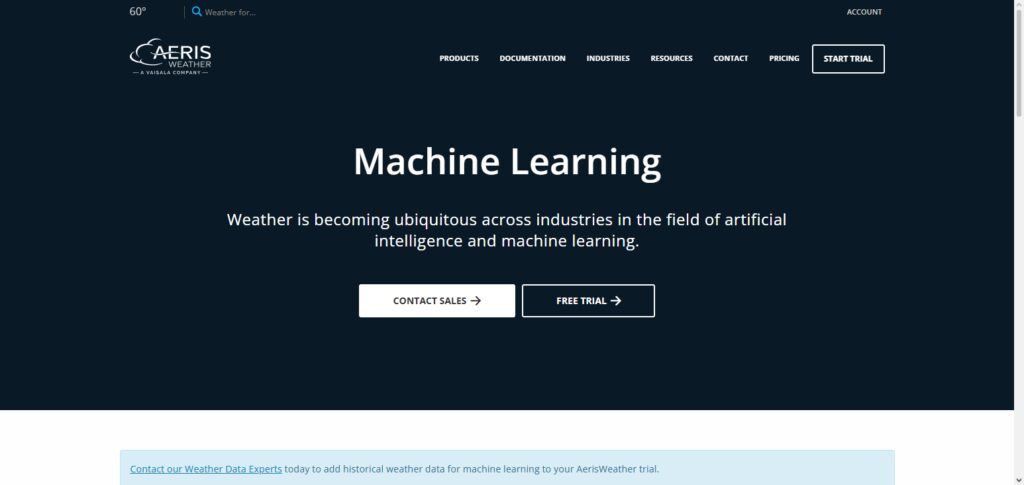 AerisWeather API