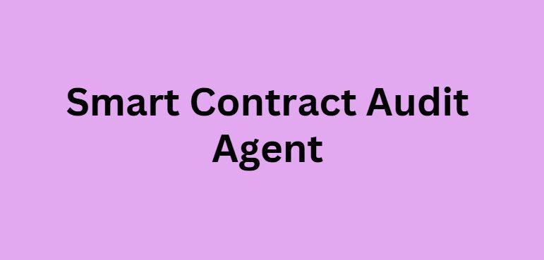  Smart Contract Audit Agent