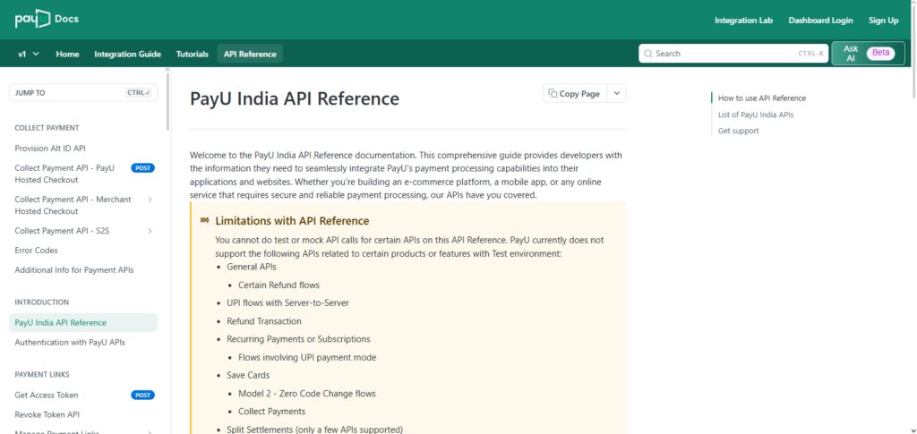  PayU API