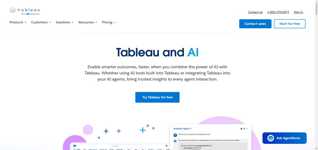 Tableau with Einstein AI