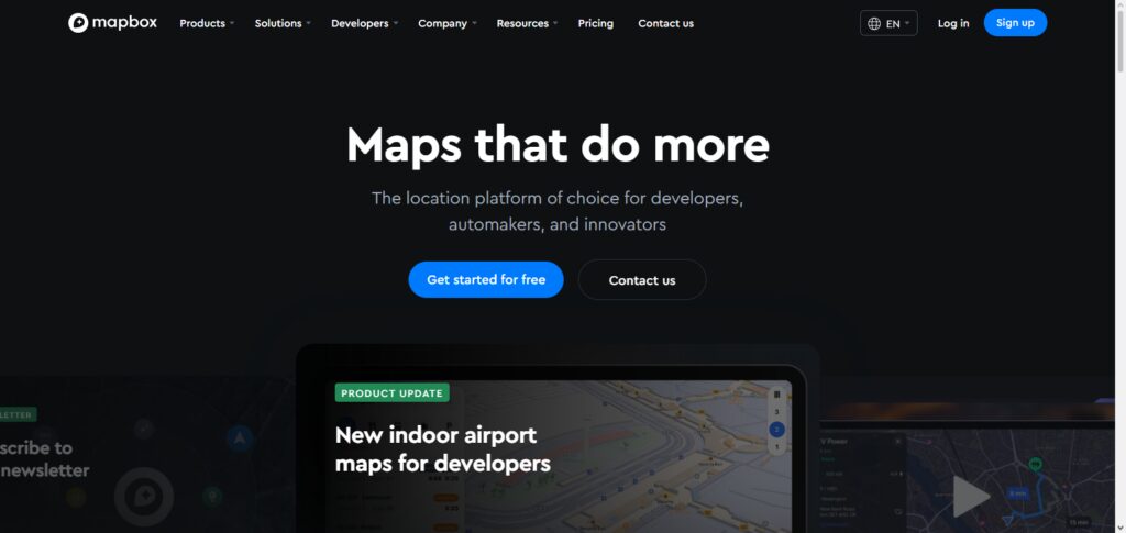 Mapbox API
