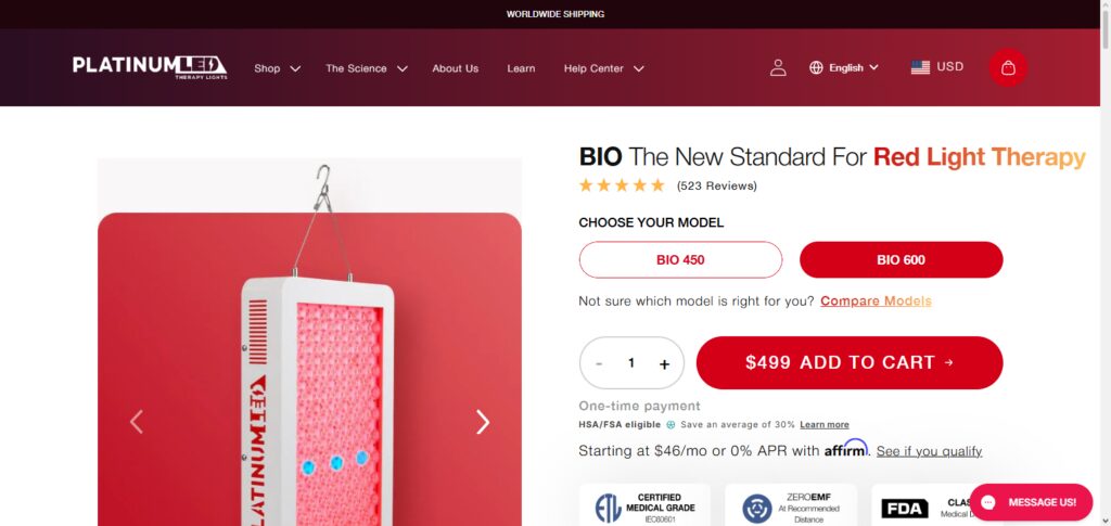 PlatinumLED BIO Series