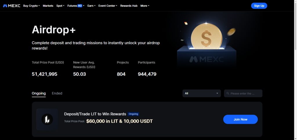 MEXC Airdrops
