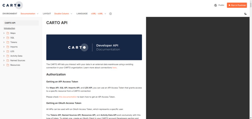 Carto API