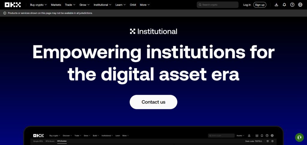OKX Institutional
