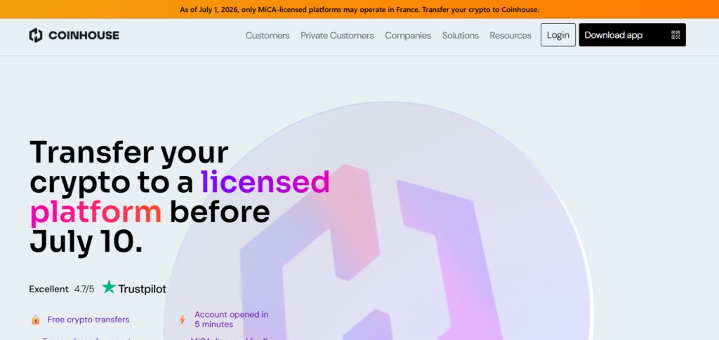 Coinhouse Institutional