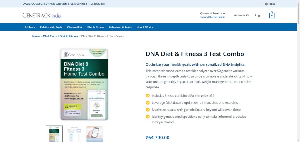 DNAfit Diet & Fitness Test