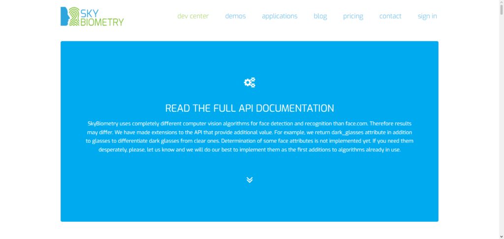 SkyBiometry API
