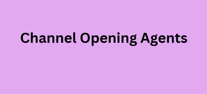 Channel Opening Agents