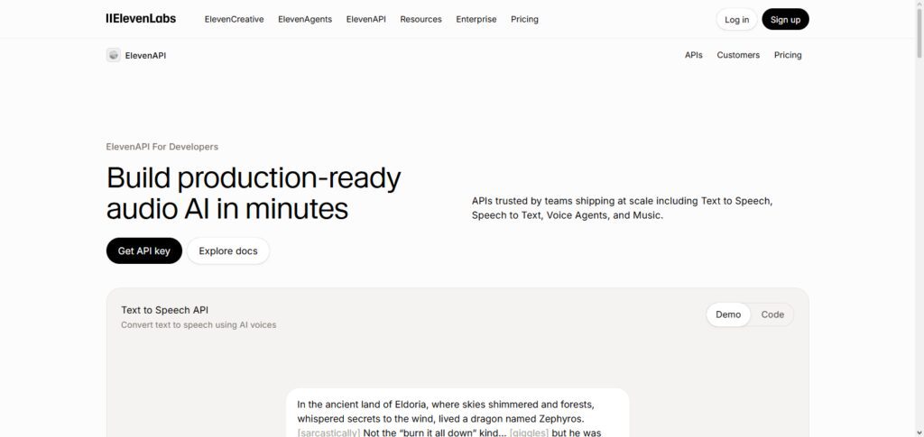 ElevenLabs API