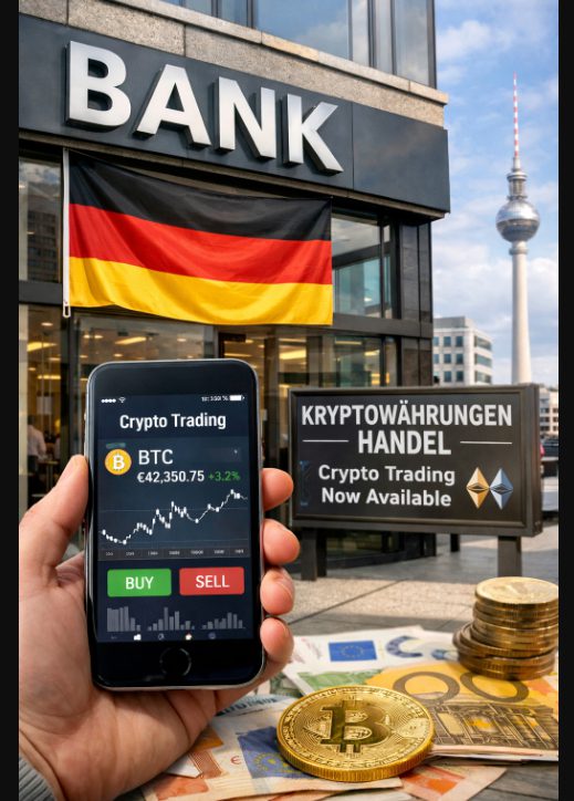 Germany Banks Launch Crypto Trading for Retail Users