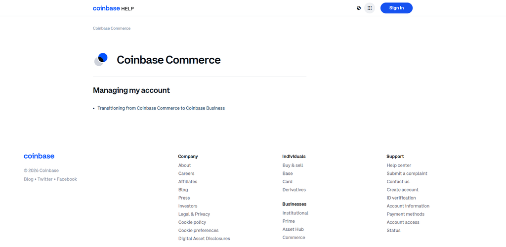 Coinbase Commerce