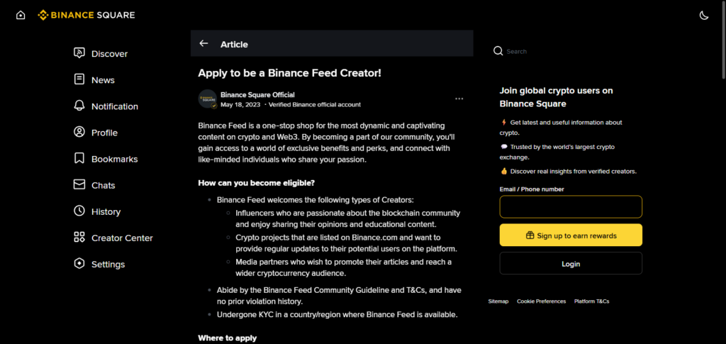 10 Best Crypto Creator Programs to Grow Your Brand in 2026 2 Binance Creator Program