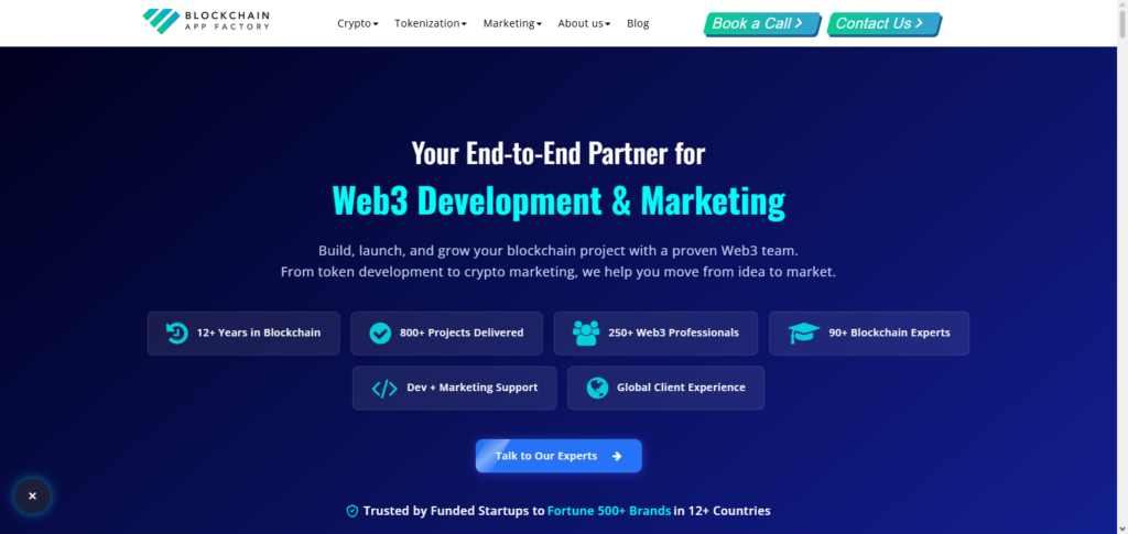 10 Best Smart Contract Development Companies in 2026 2 Blockchain App Factory