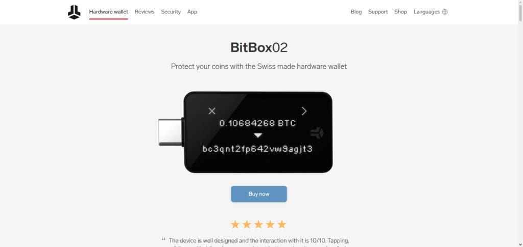 BitBox02 Hardware