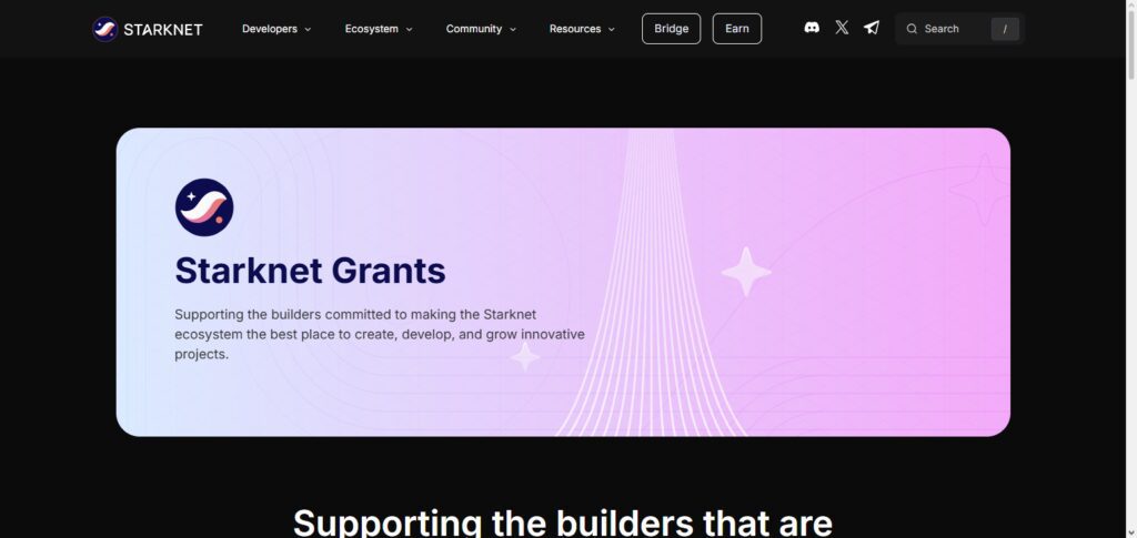 StarkWare Grants