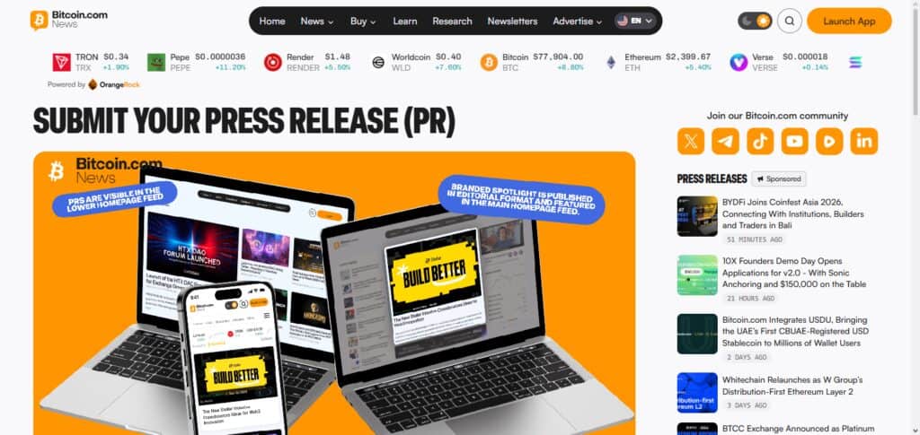 Bitcoin.com PR