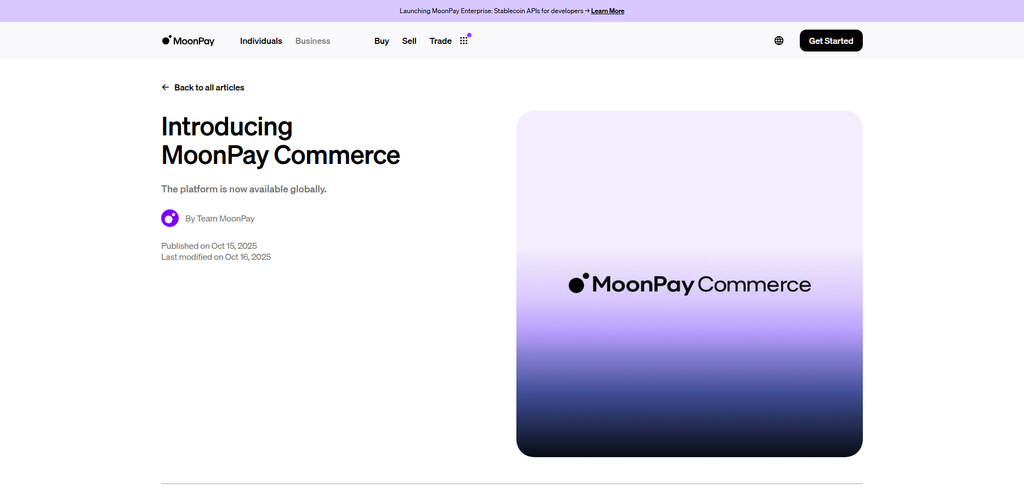 MoonPay Commerce