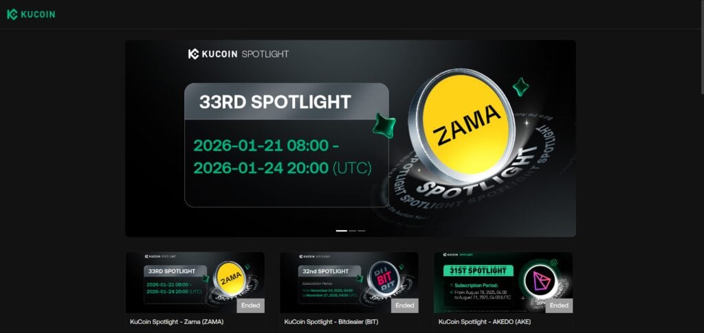 KuCoin Spotlight