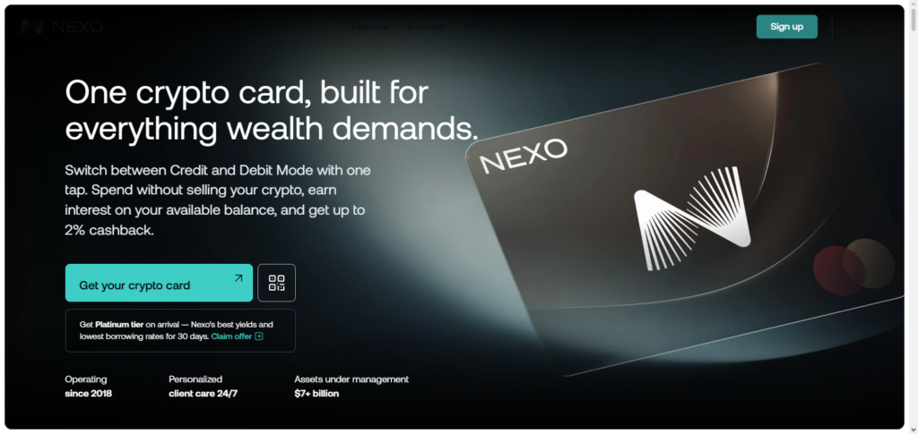Nexo Card