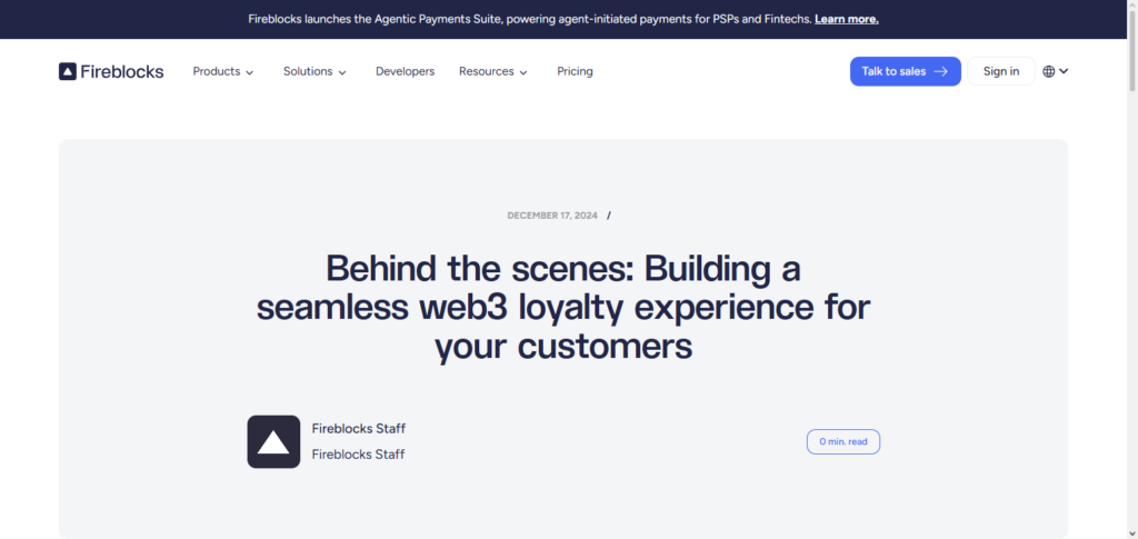 10 Best Crypto Loyalty Programs to Boost User Rewards 7 Fireblocks Loyalty