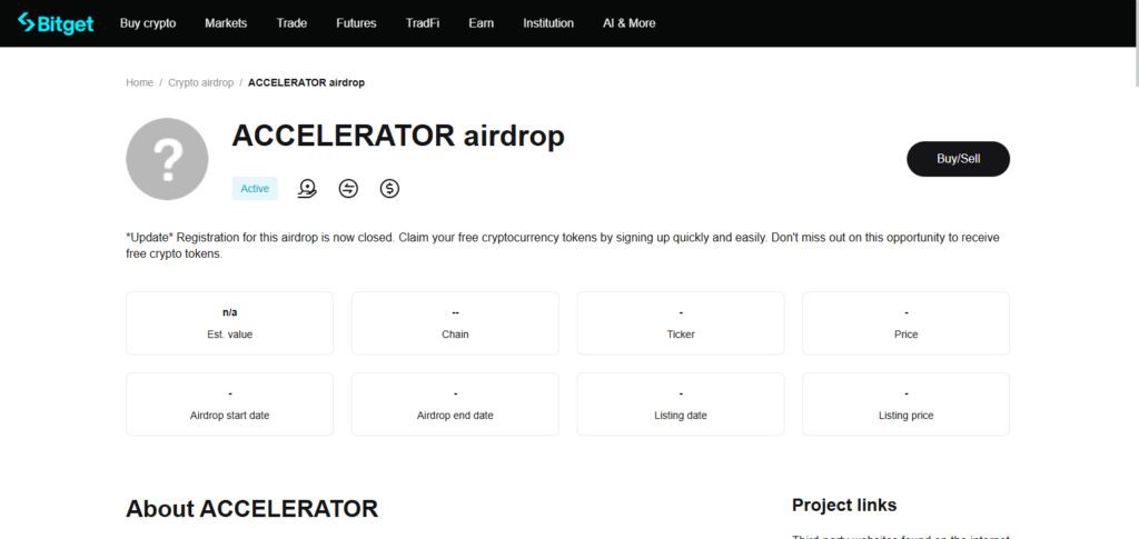 Bitget Accelerator