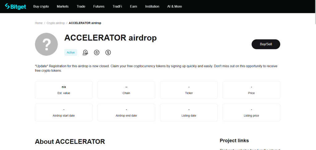 Bitget Accelerator